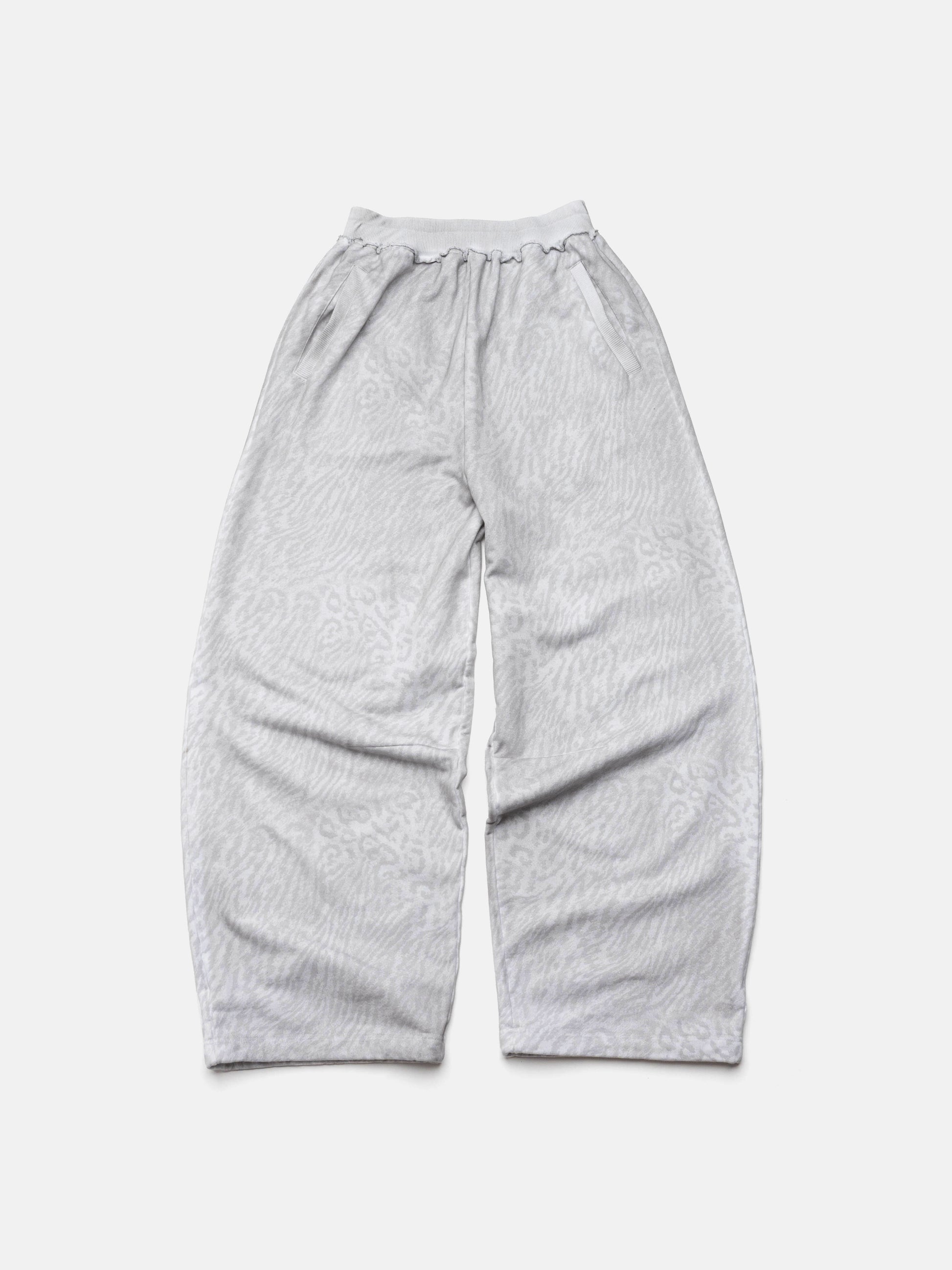 2010 SWEATPANTS - WHITE LEOPARD