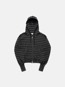 2010 ZIP HOODIE – SCHWARZ GESTREIFT