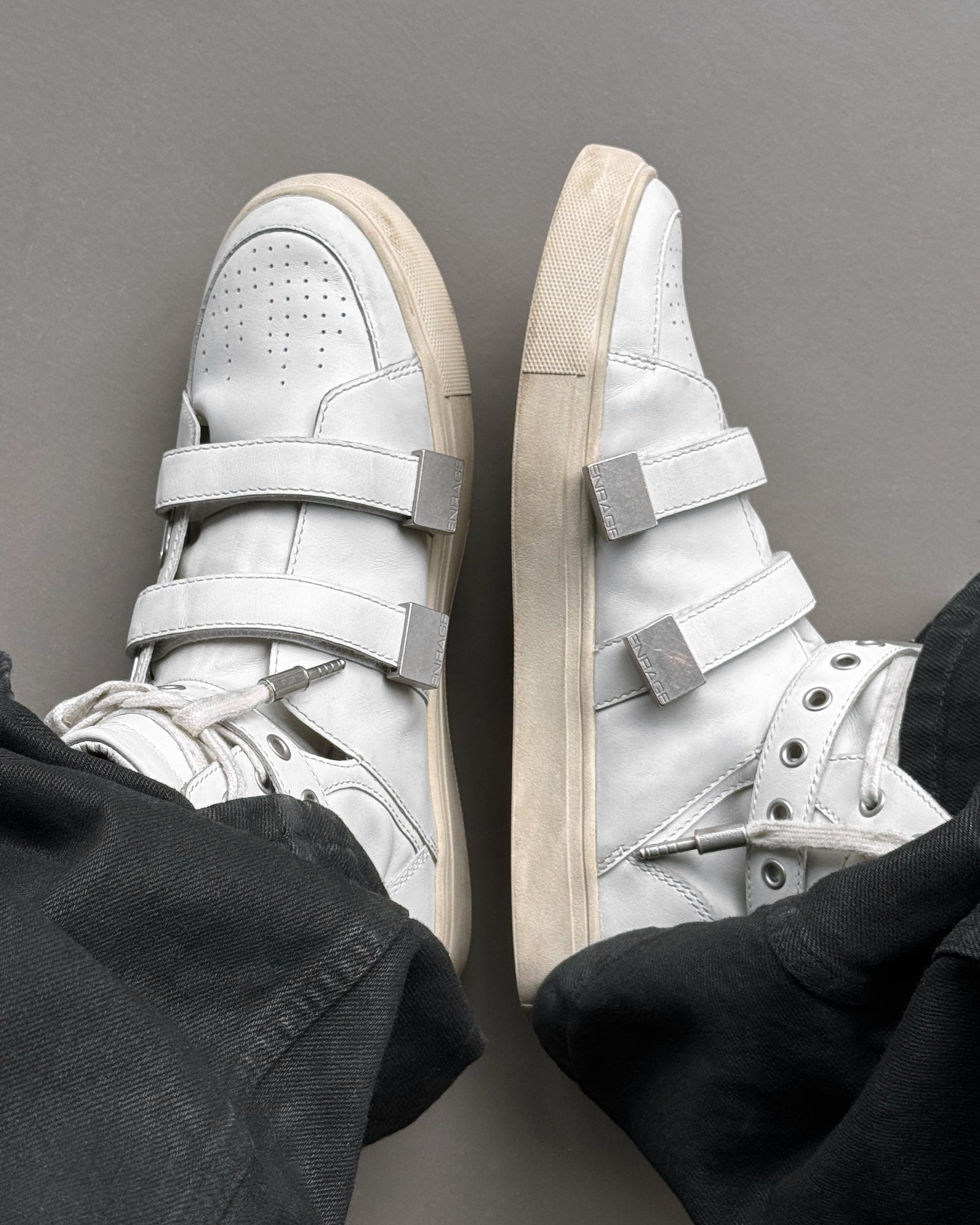 HIGH-TOP-SNEAKER – WEISS