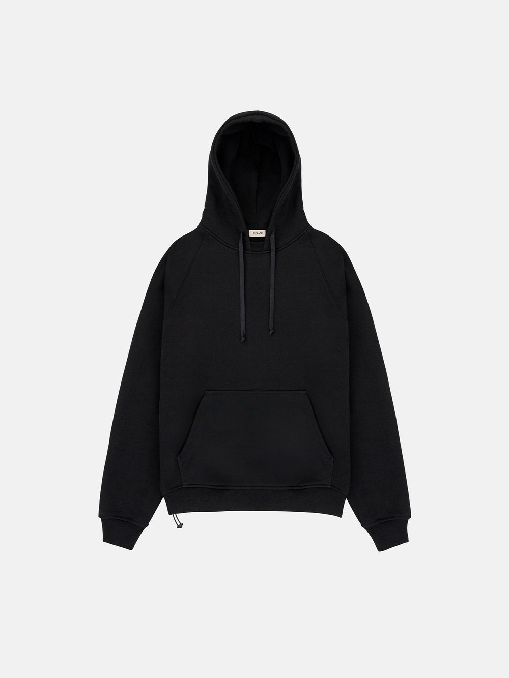 BLANC 80s CUT BLACK HOODIE