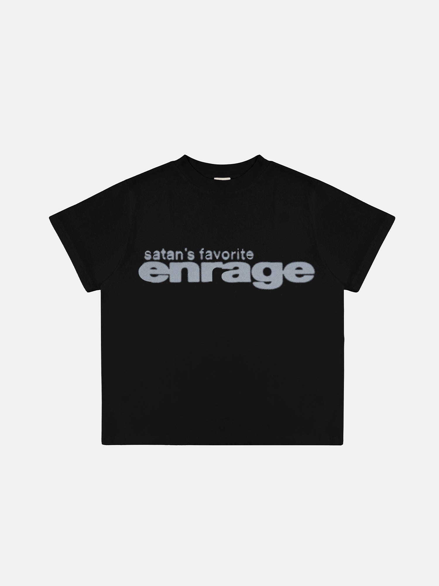 SATAN'S FAVORITE 90S TEE - BLACK