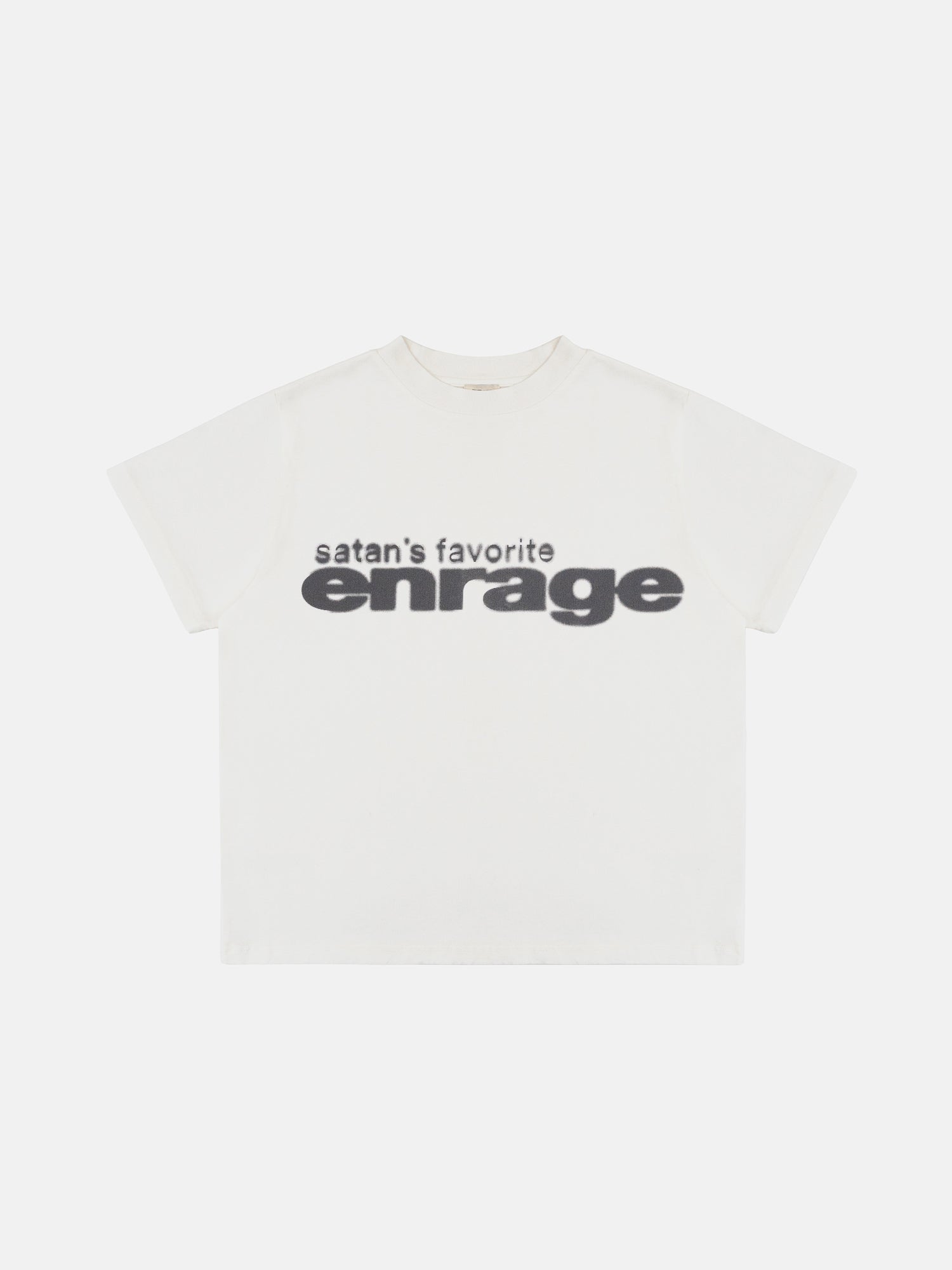 SATAN'S FAVORITE 90S TEE - VINTAGE WHITE