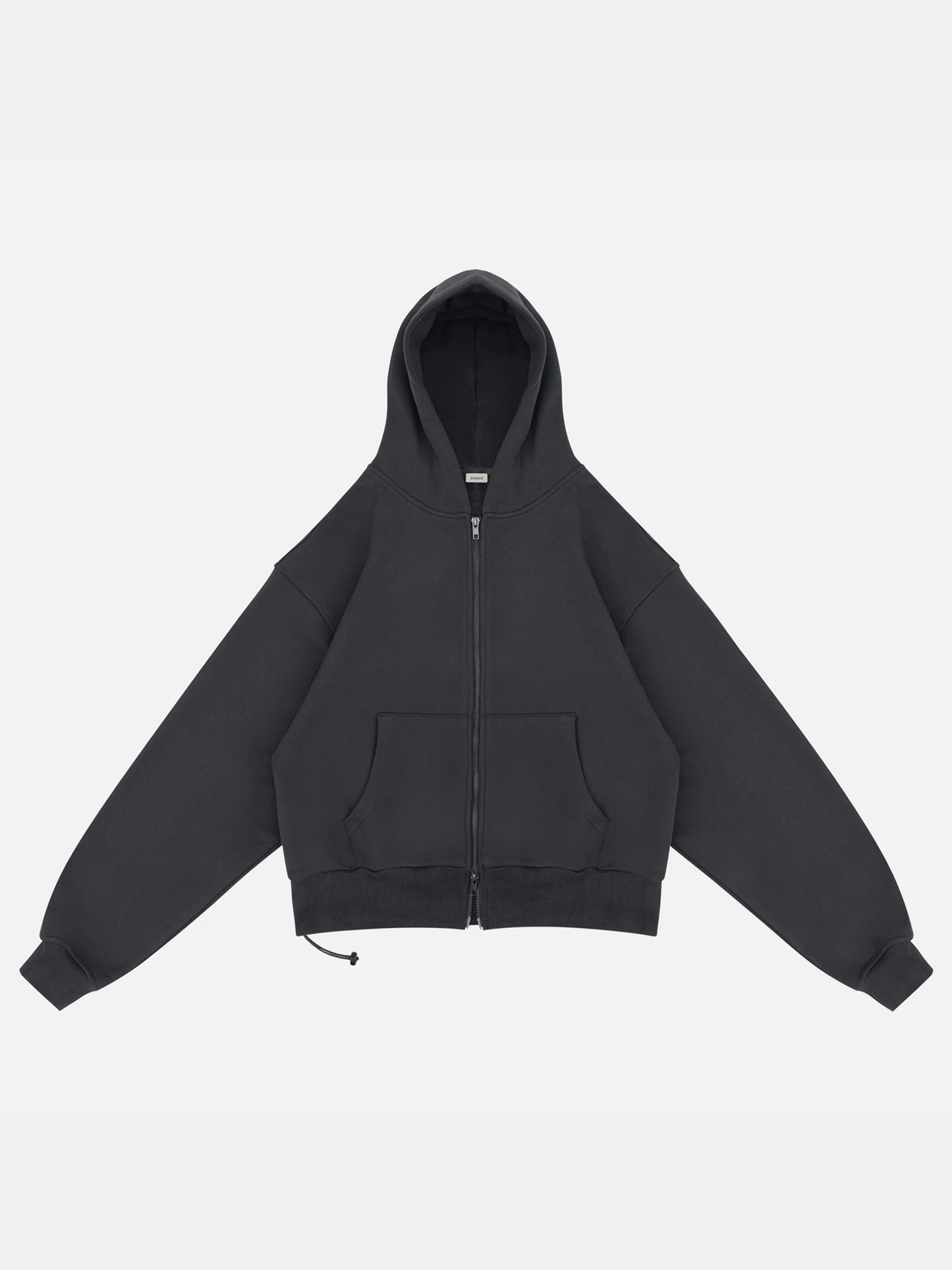 BLANC GRAPHITE ZIP HOODIE