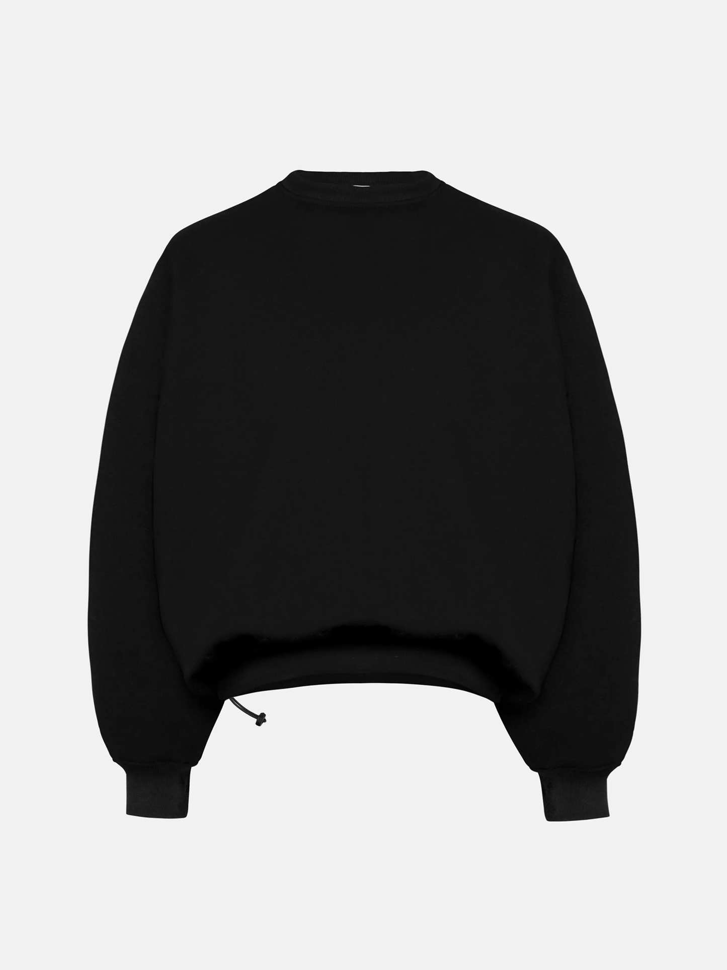 BLANC VERYLARGE BLACK CREWNECK