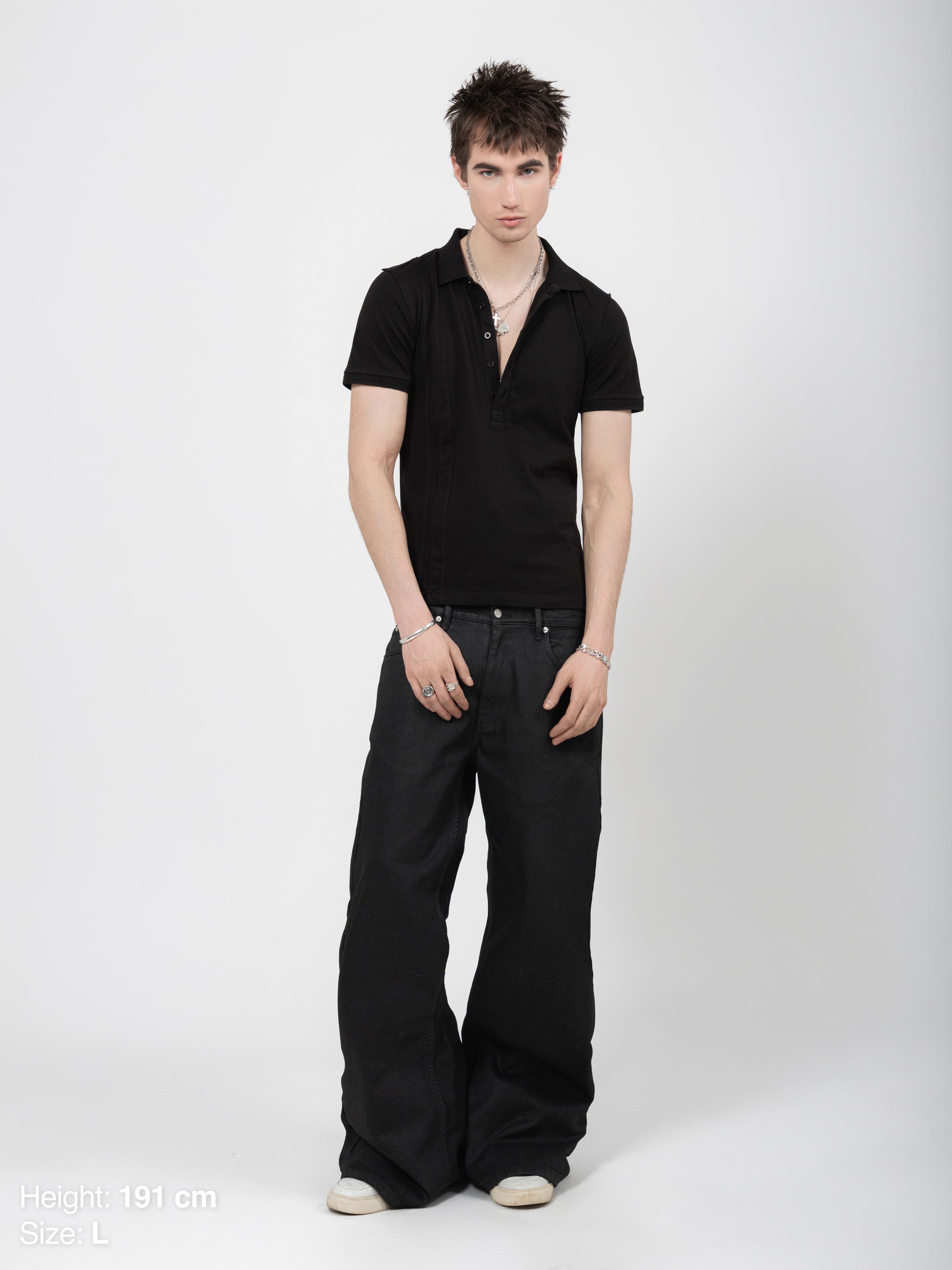 POLO SHIRT 7 - BLACK