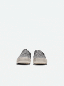 SLIP ON SNEAKER - BLACK LEOPARD