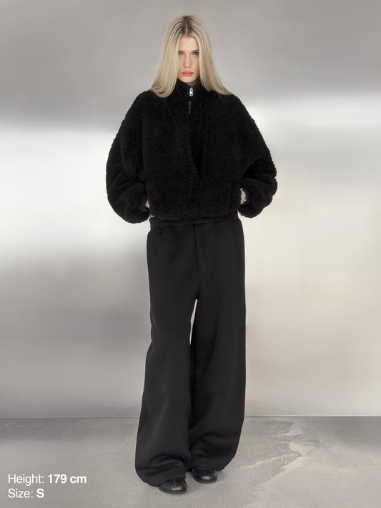 SHERPA FLEECE - BLACK