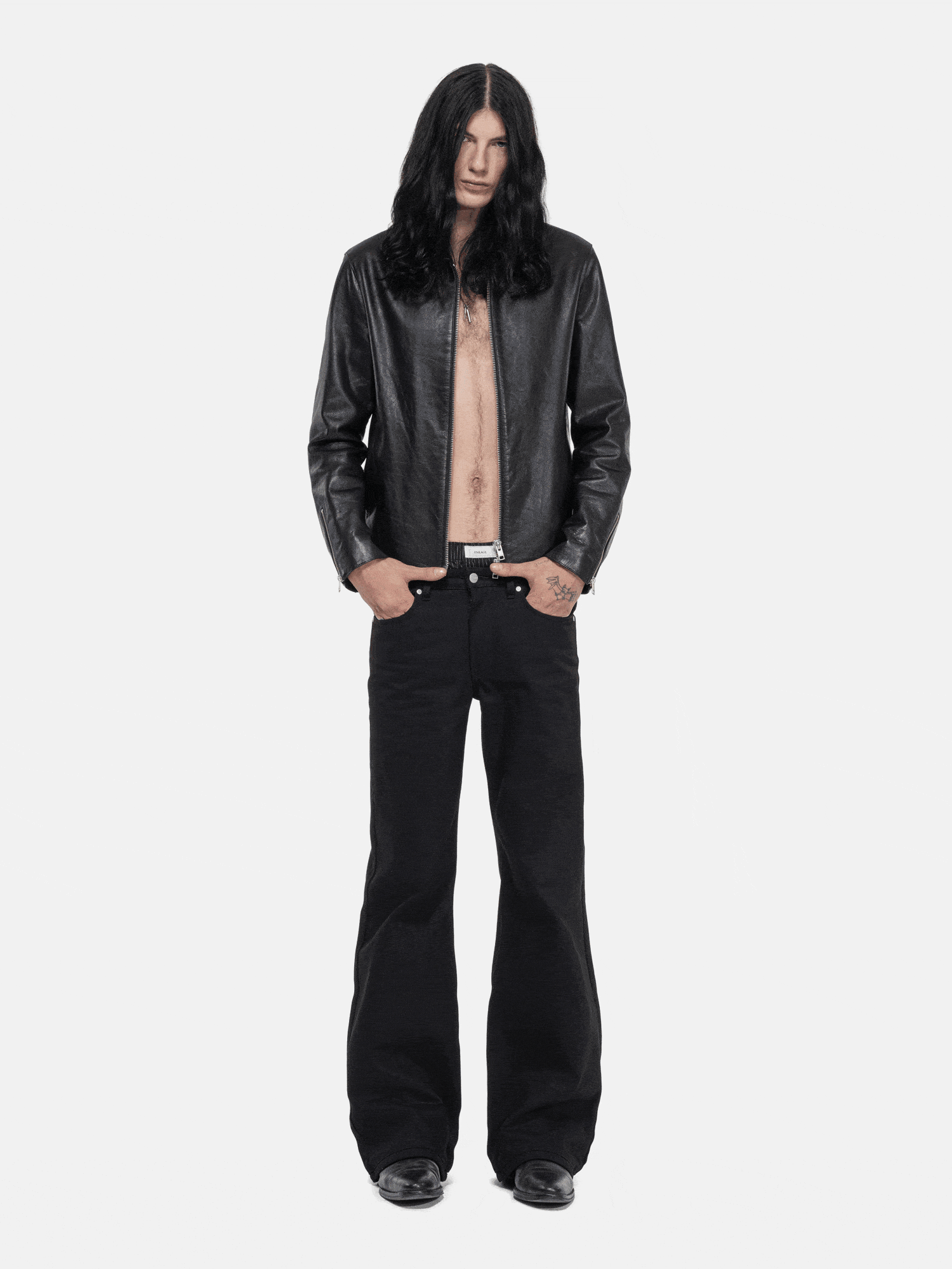 BOOTCUT JEANS - ALL BLACK DENIM