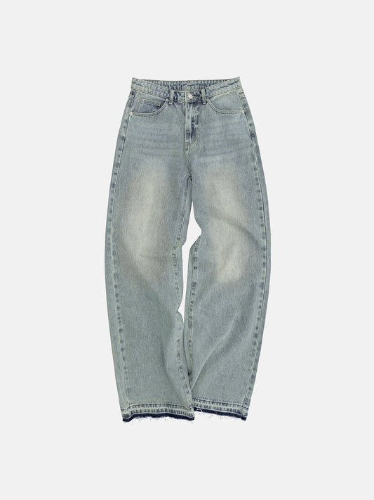 DIRTY BLUE WASHED BOWSTONS JEANS