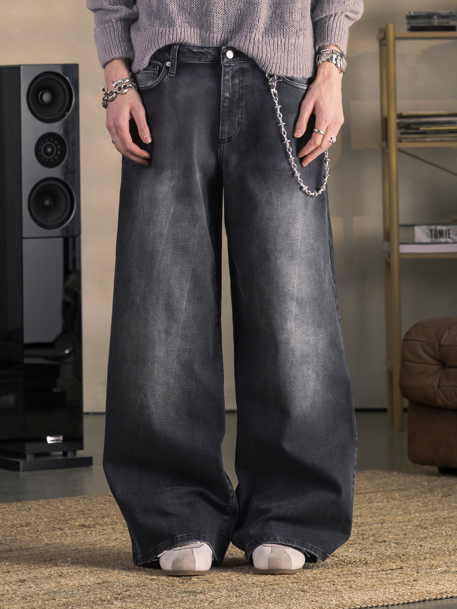 BOWSTONS JEANS - WASHED BLACK