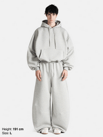 BUBBLE JOGGINGHOSE – GRAU