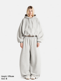 BUBBLE JOGGINGHOSE – GRAU