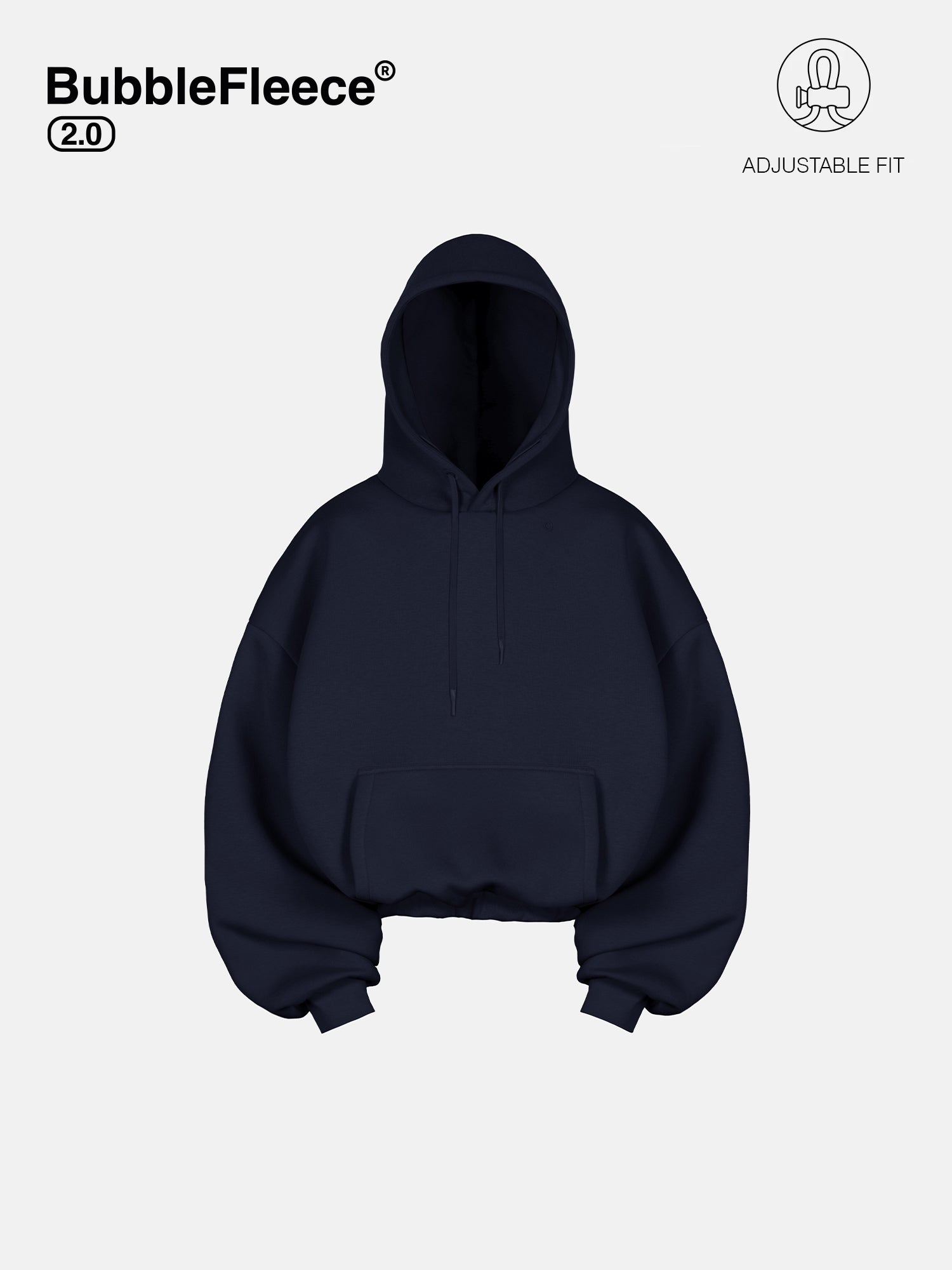 BUBBLE HOODIE - NIGHT