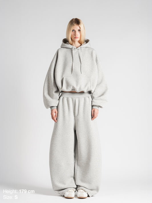 BUBBLE HOODIE - GRAY