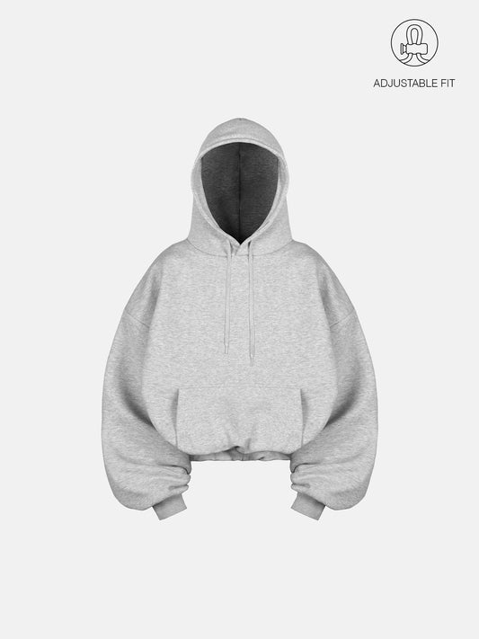 BUBBLE HOODIE - GRAY