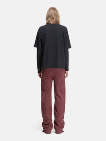 CASINO PANTS - BURGUNDY