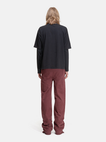 CASINO PANTS - BURGUNDY