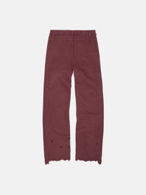 CASINO PANTS - BURGUNDY