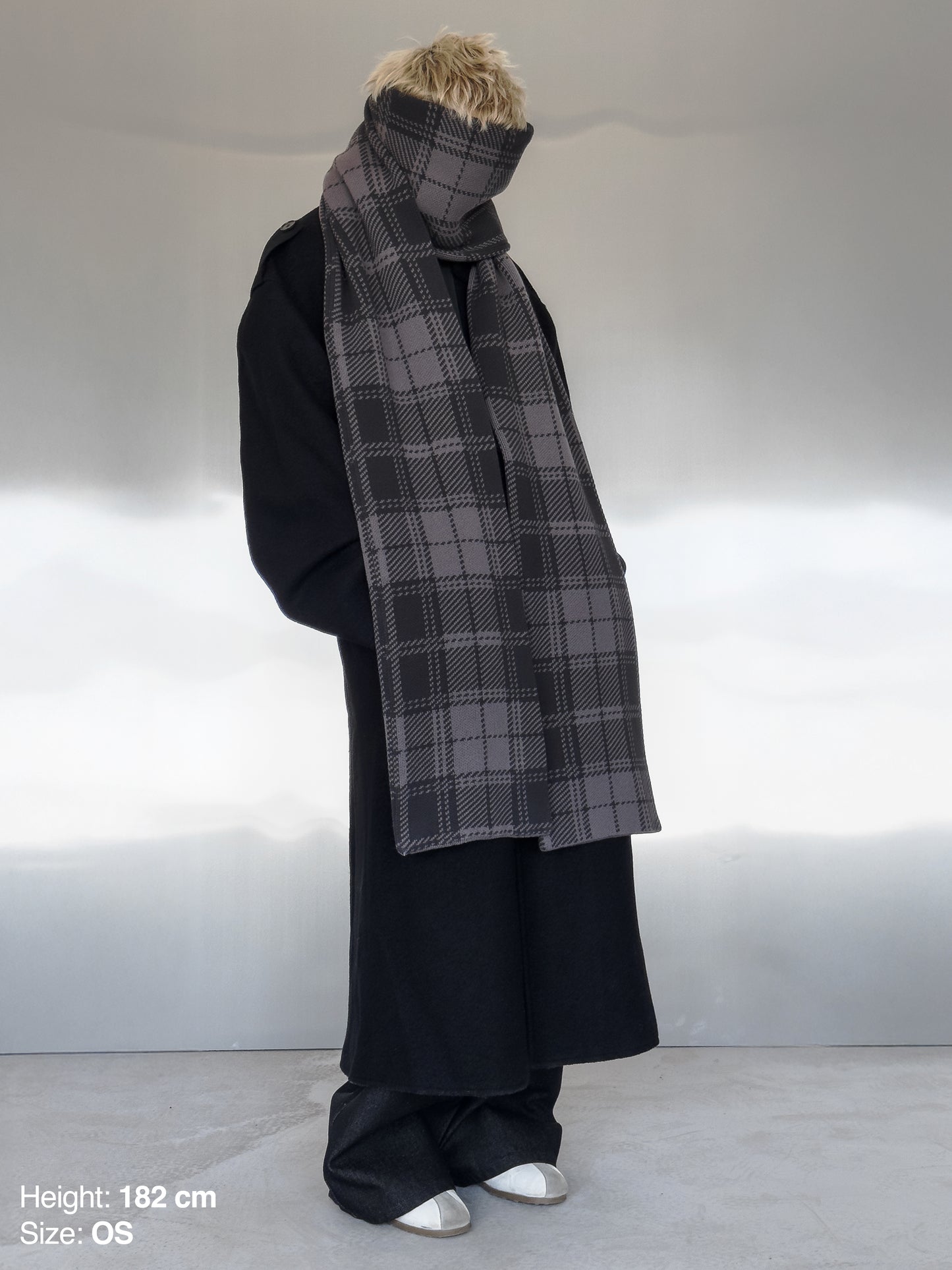 MEGA SCARF - CHECKERED