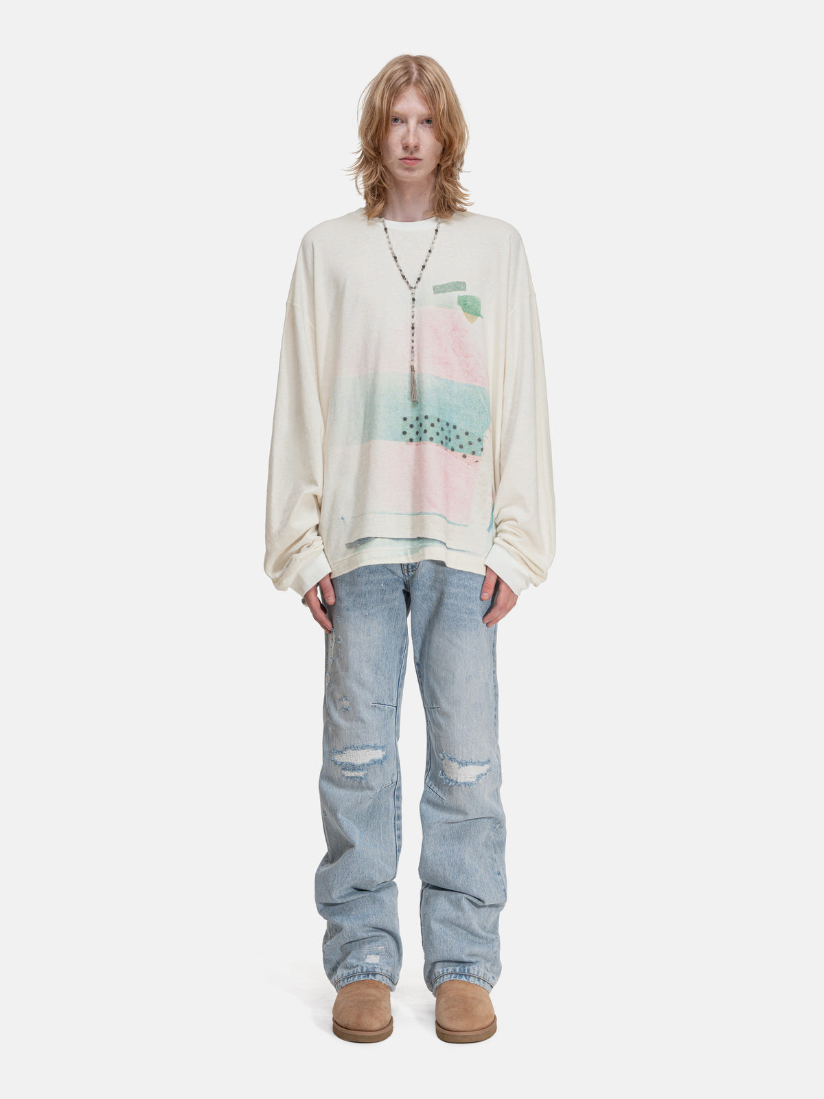 CUTE LONGSLEEVE - CREAM