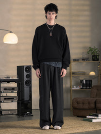 DIRTBAG PULLOVER - SCHWARZ