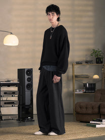 DIRTBAG PULLOVER - SCHWARZ
