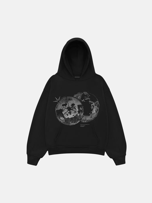 THE DISCO HOODIE - BLACK