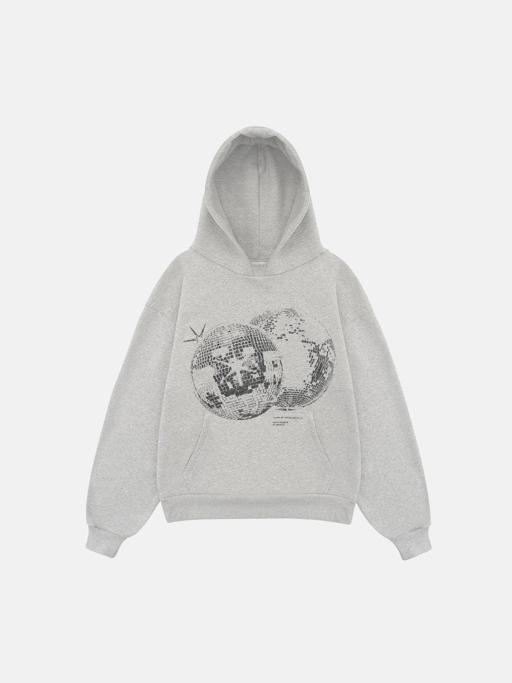 THE DISCO HOODIE - GRAY