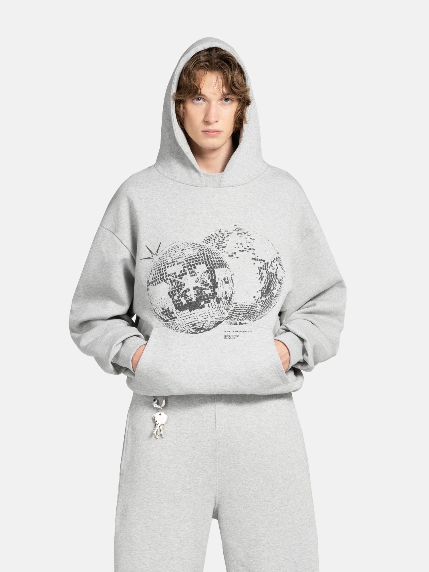 【1011 Gallery】Disco Disco Hoodie THE DISCO HOODIE - GRAY – ENRAGE