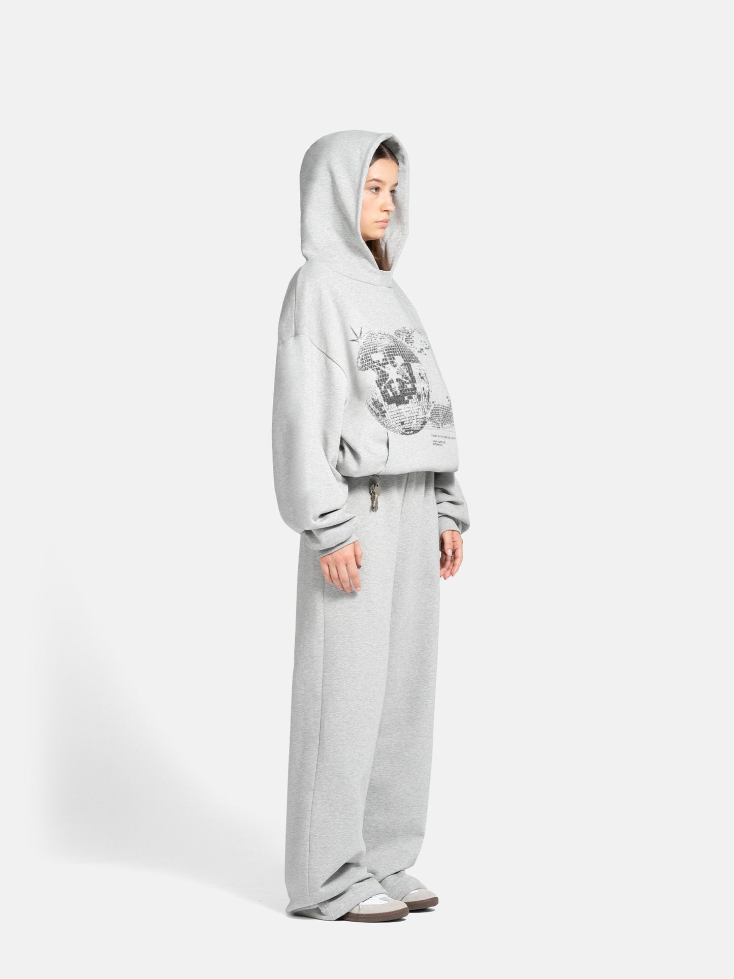 THE DISCO HOODIE - GRAY