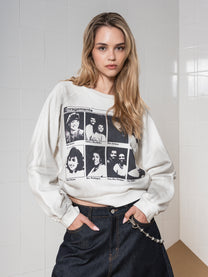 VINTAGE CREWNECK - DIRTY WHITE ENRAGEMENTS