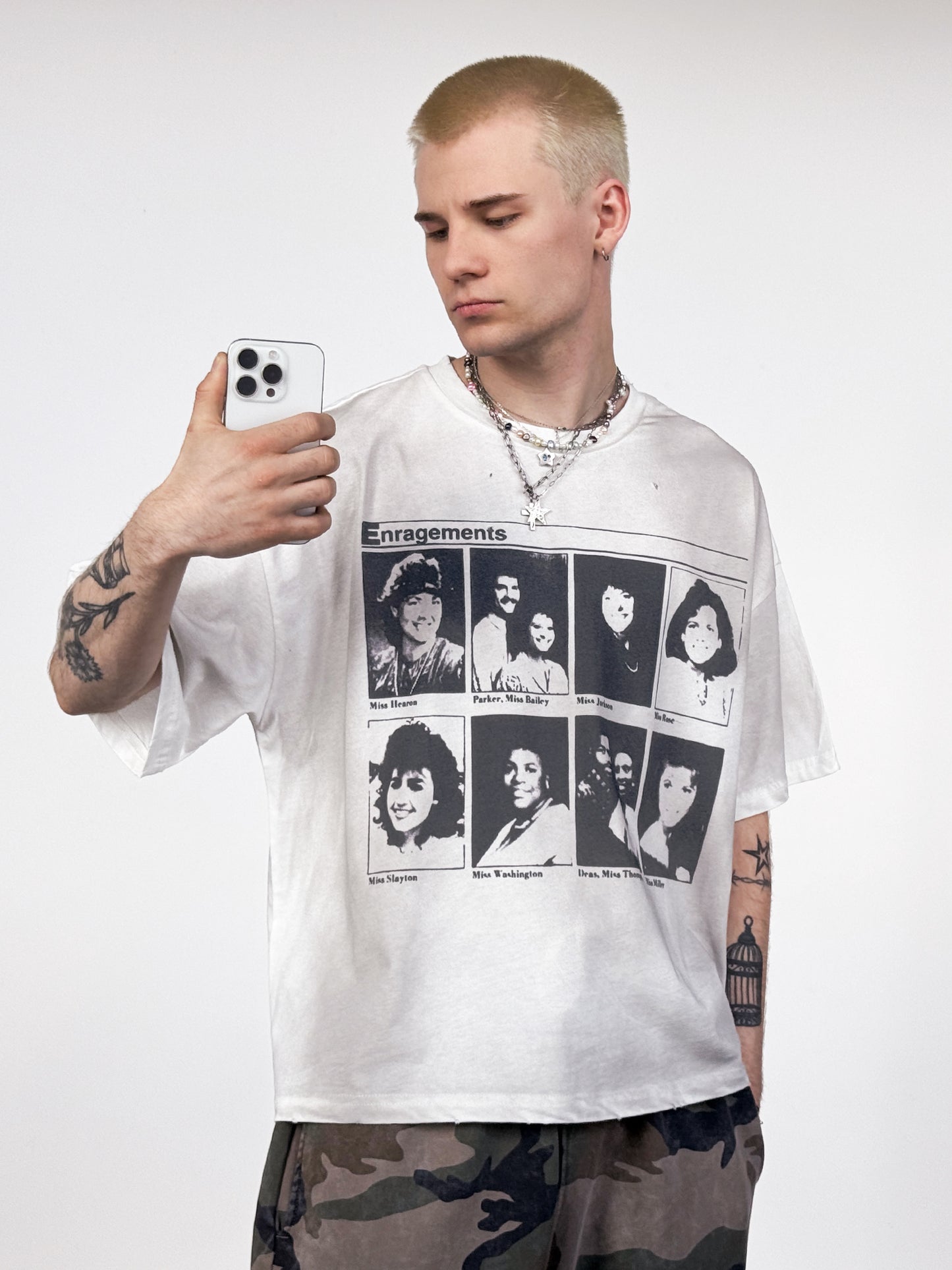 BAGGY TEE - DIRTY WHITE ENRAGEMENTS