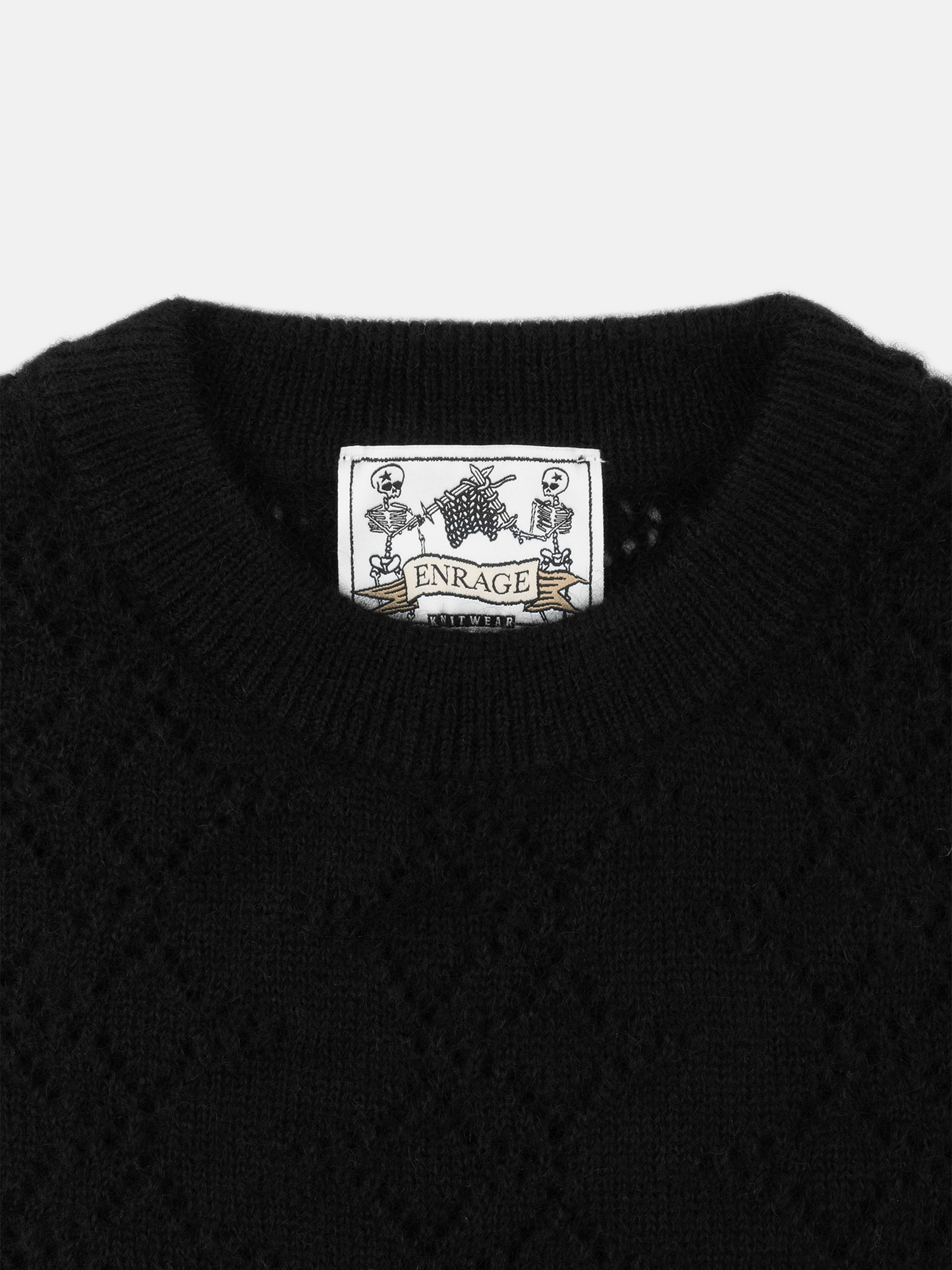 GRANDMA'S SWEATER - BLACK