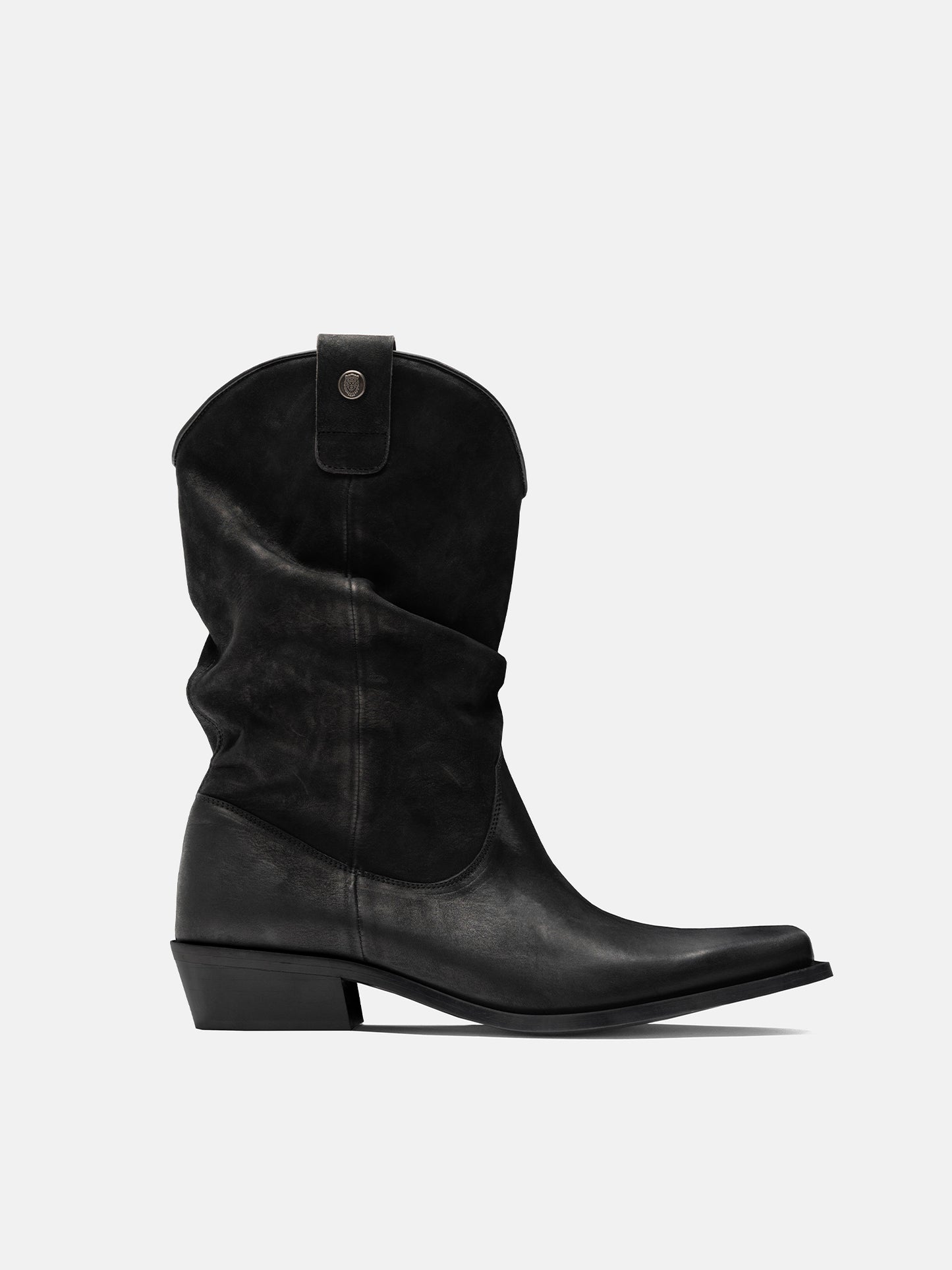 COFFIN BOOTS - BLACK