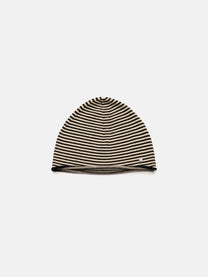 NOMAD BEANIE - BLACK STRIPED