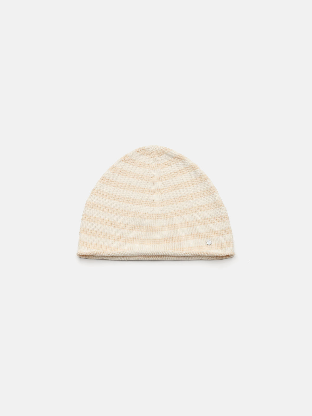 NOMAD BEANIE - BEIGE STRIPED