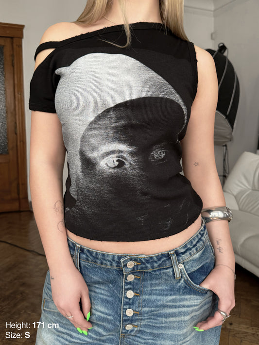 OFF SHOULDER TOP - DOROTHY BLACK