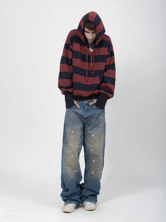 BOWSTONS JEANS - BLUE PAINTER