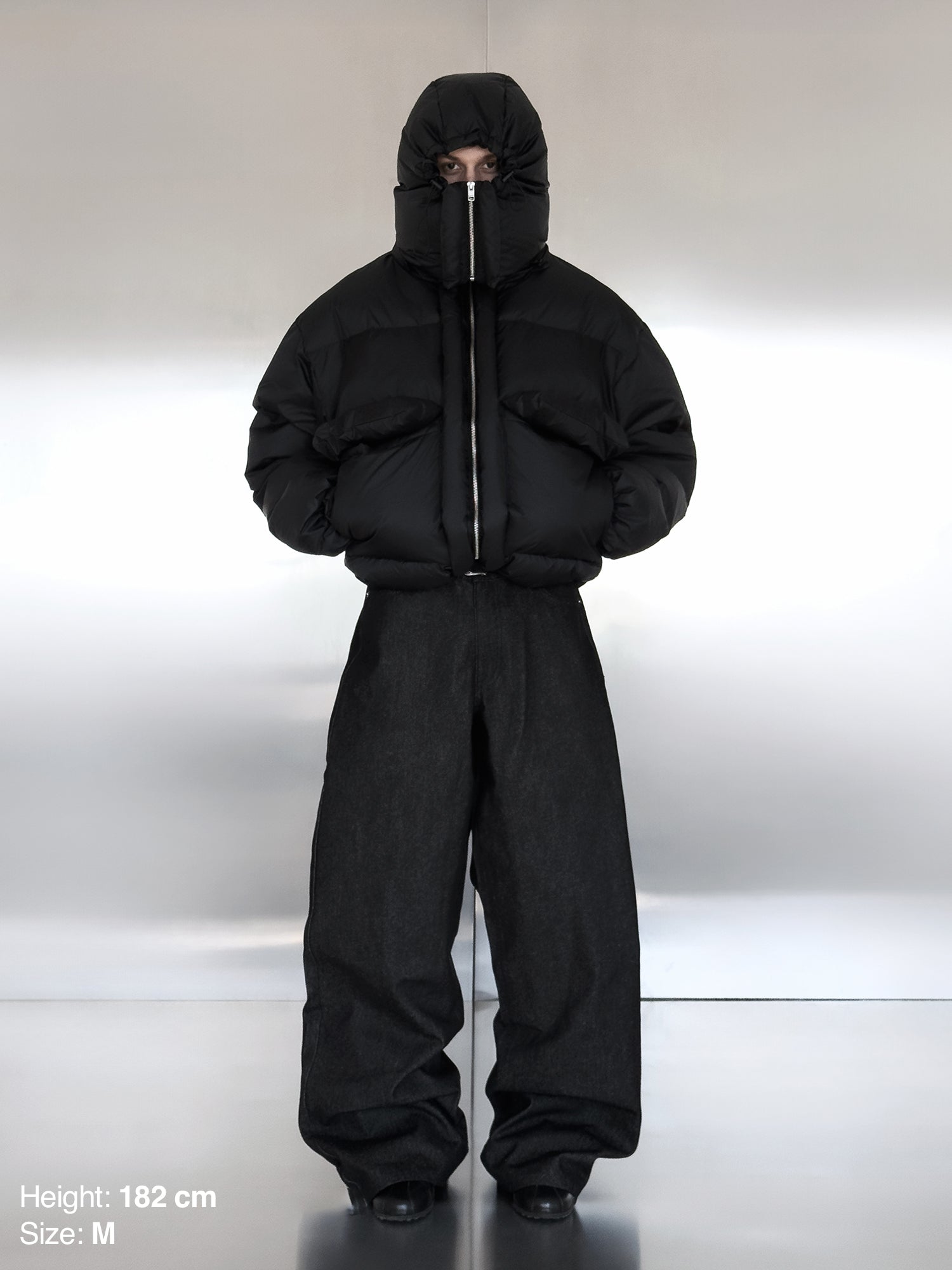 PUFFY JACKET - BLACK