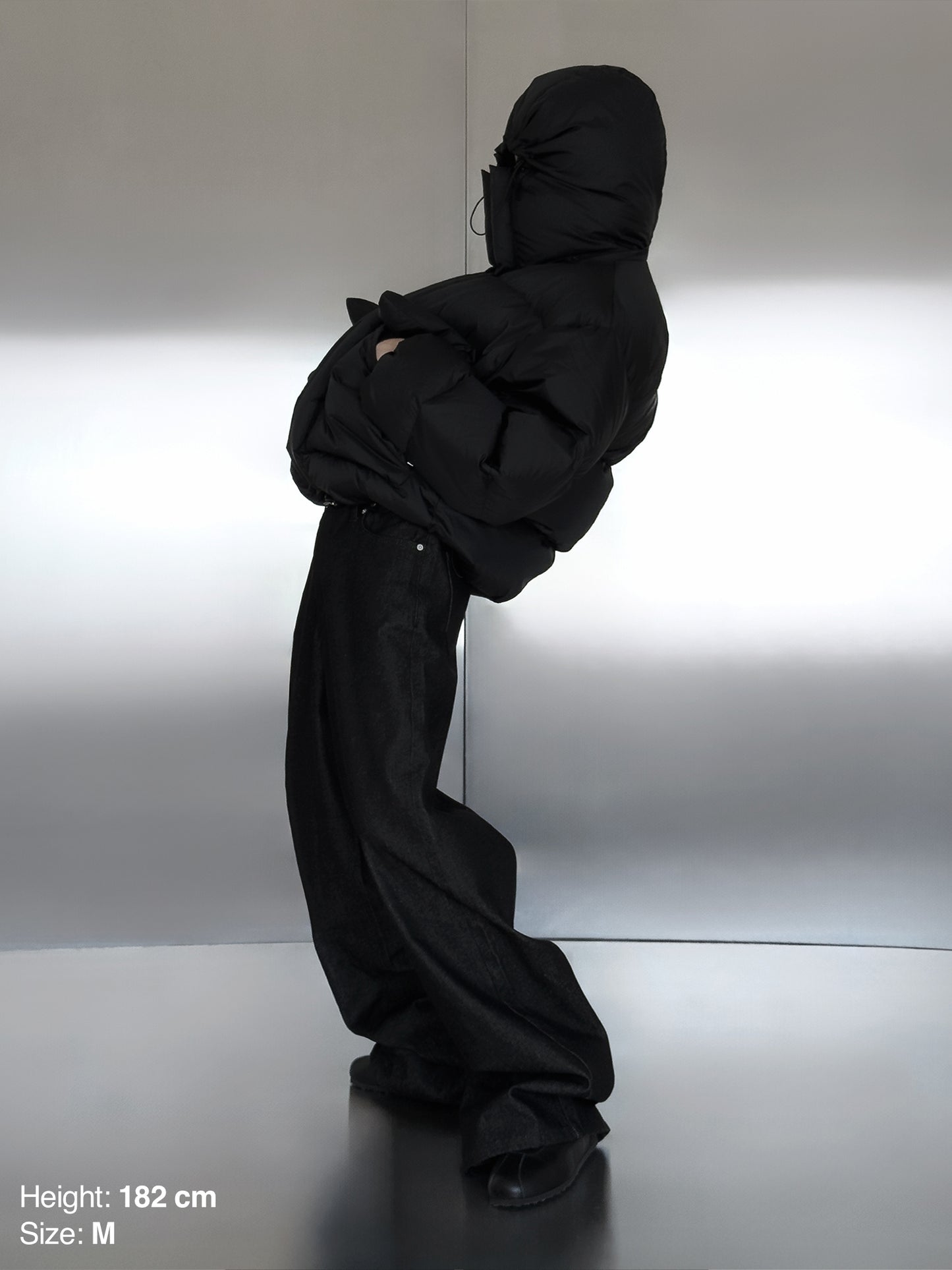 PUFFY JACKET - BLACK