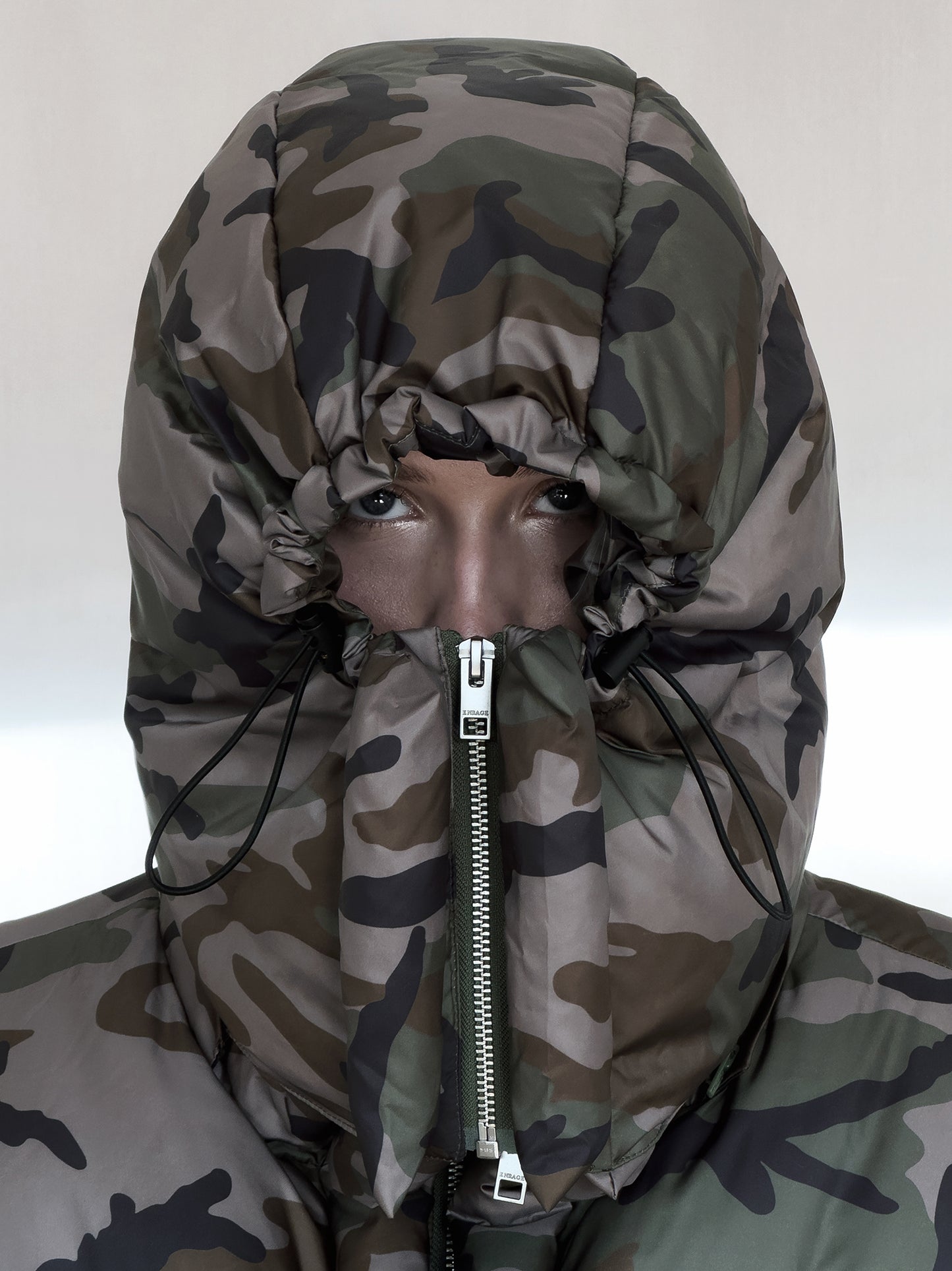 PUFFY JACKET - CAMO