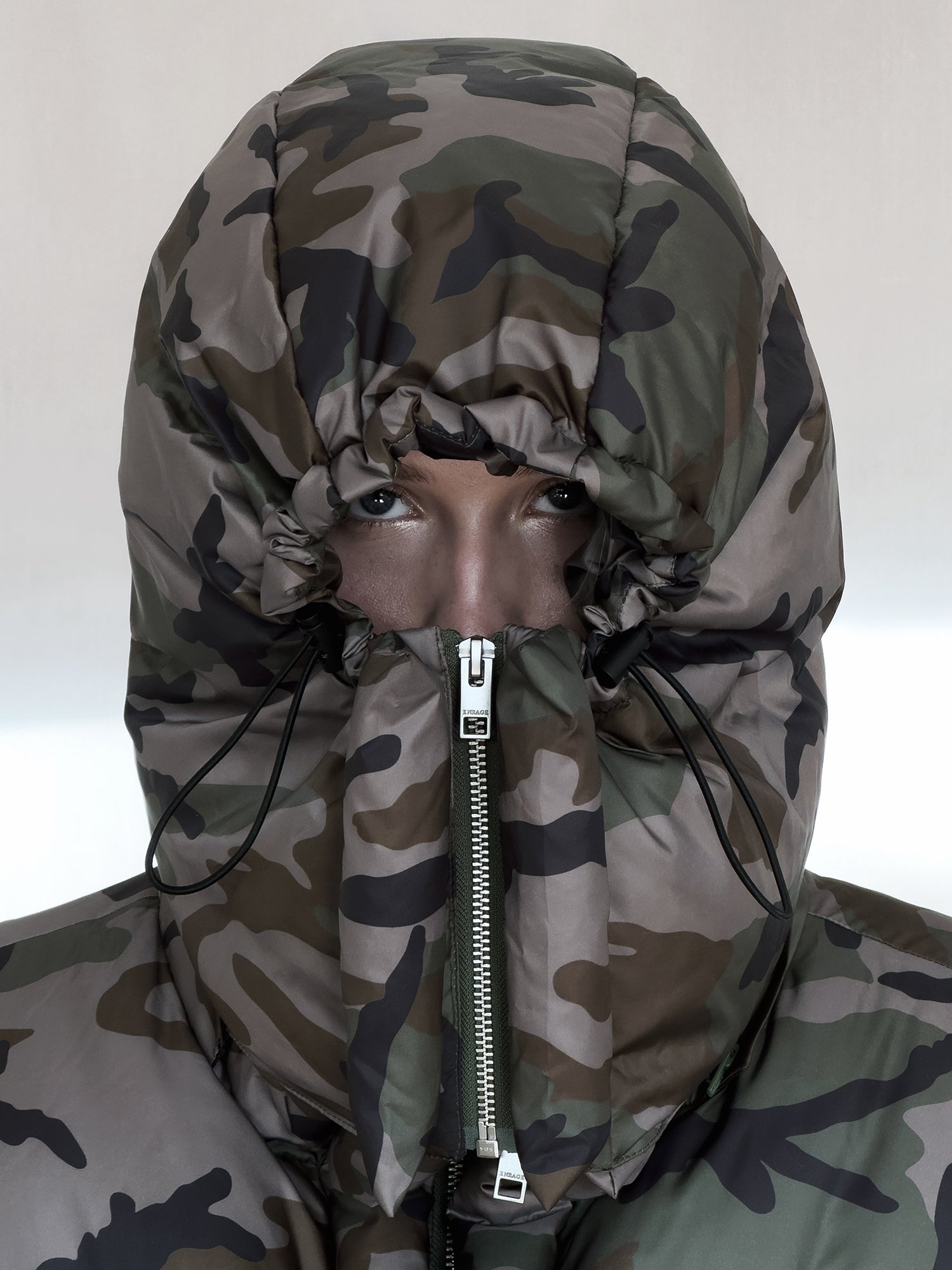 PUFFY JACKET - CAMO