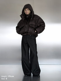 PUFFY JACKET - TARTAN