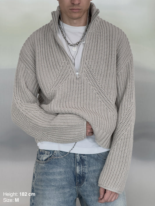 QUARTER ZIP - MOON
