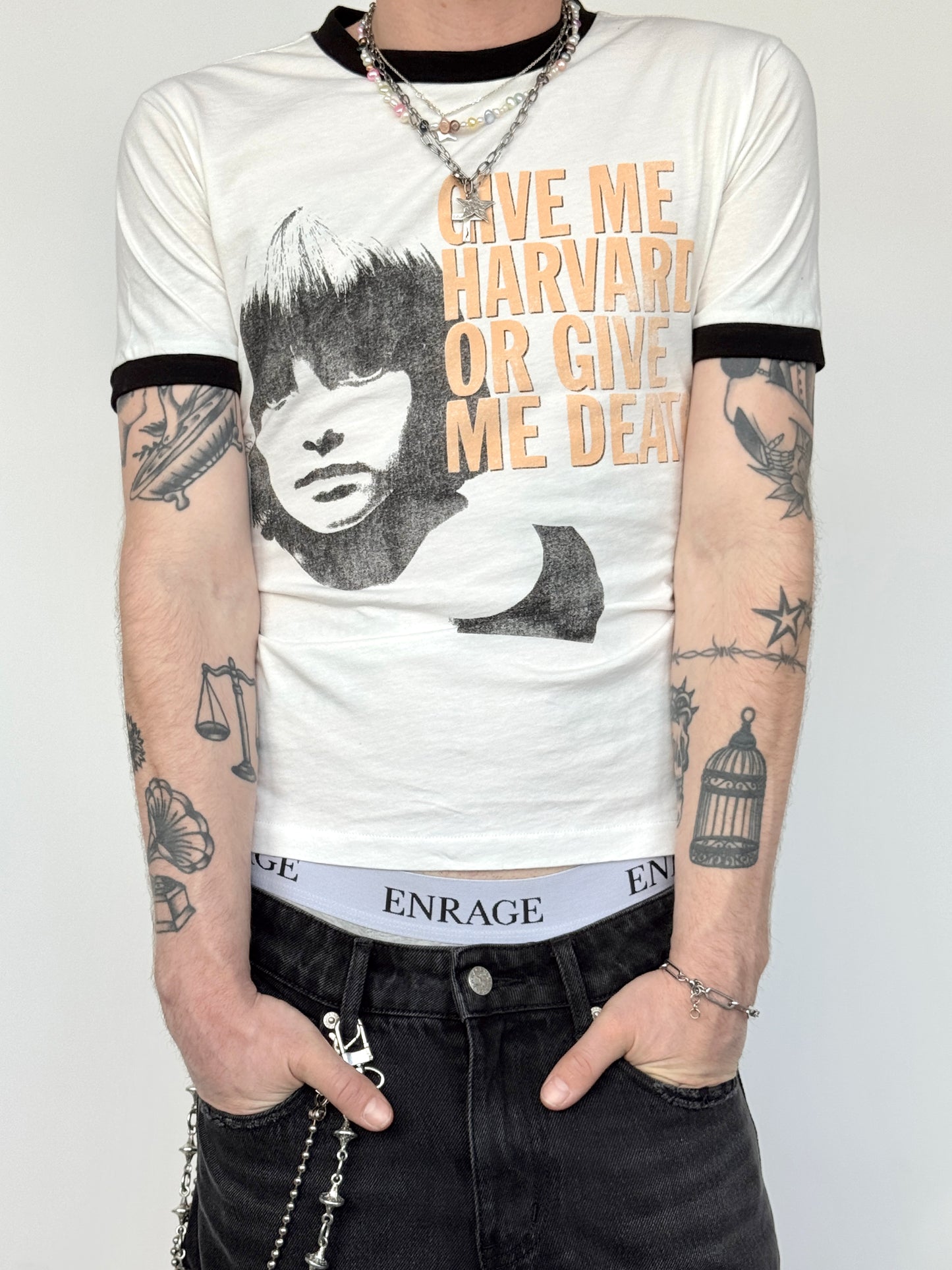 RINGER TEE - HARVARD