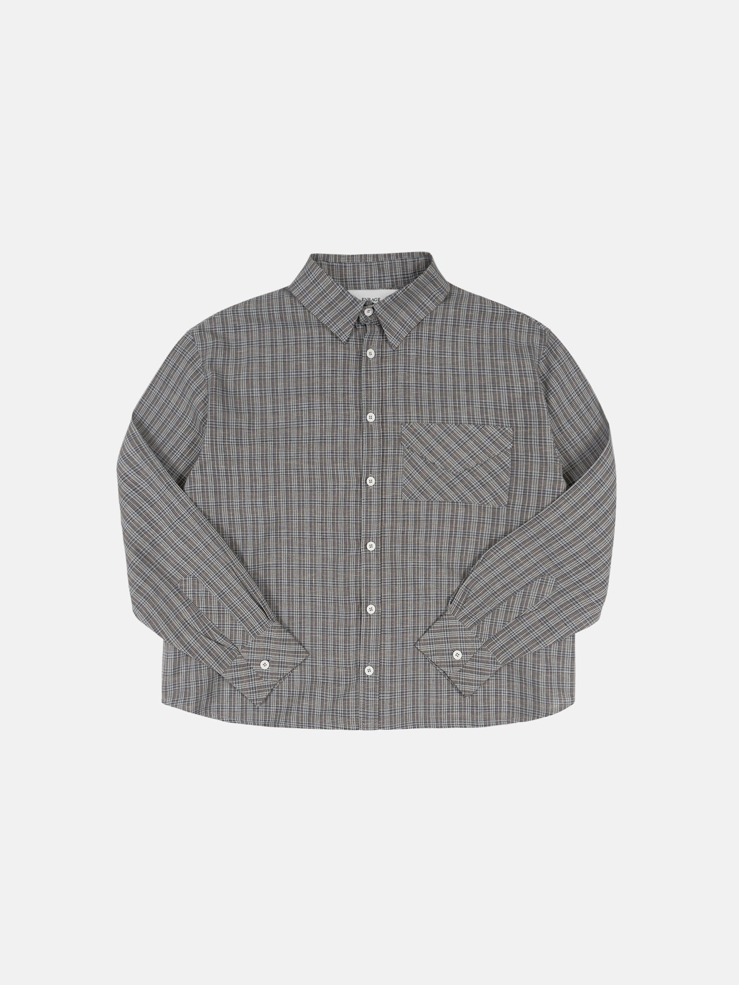 KARIERT LETTER SHIRT