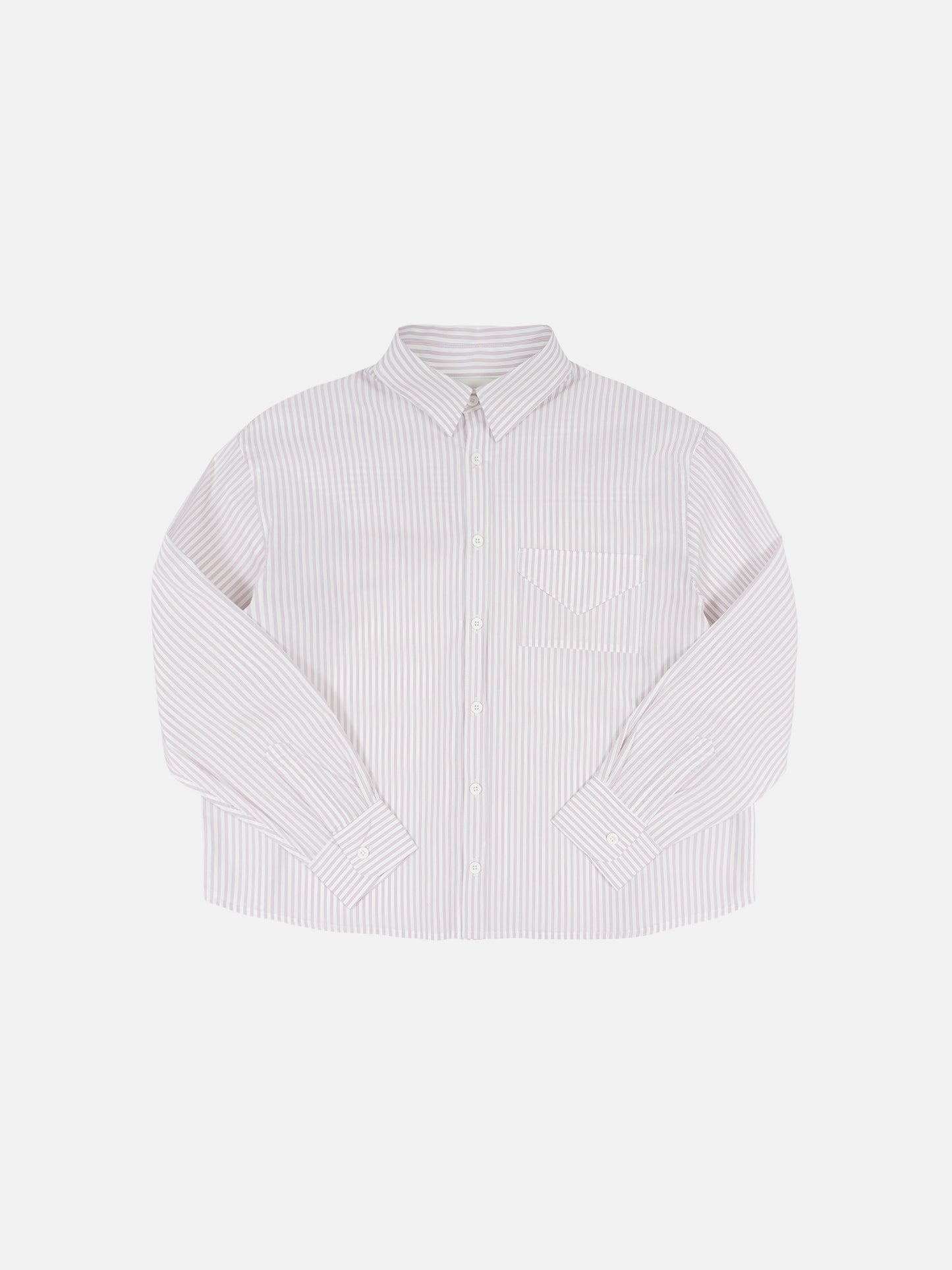 PINSTRIPE LETTER SHIRT