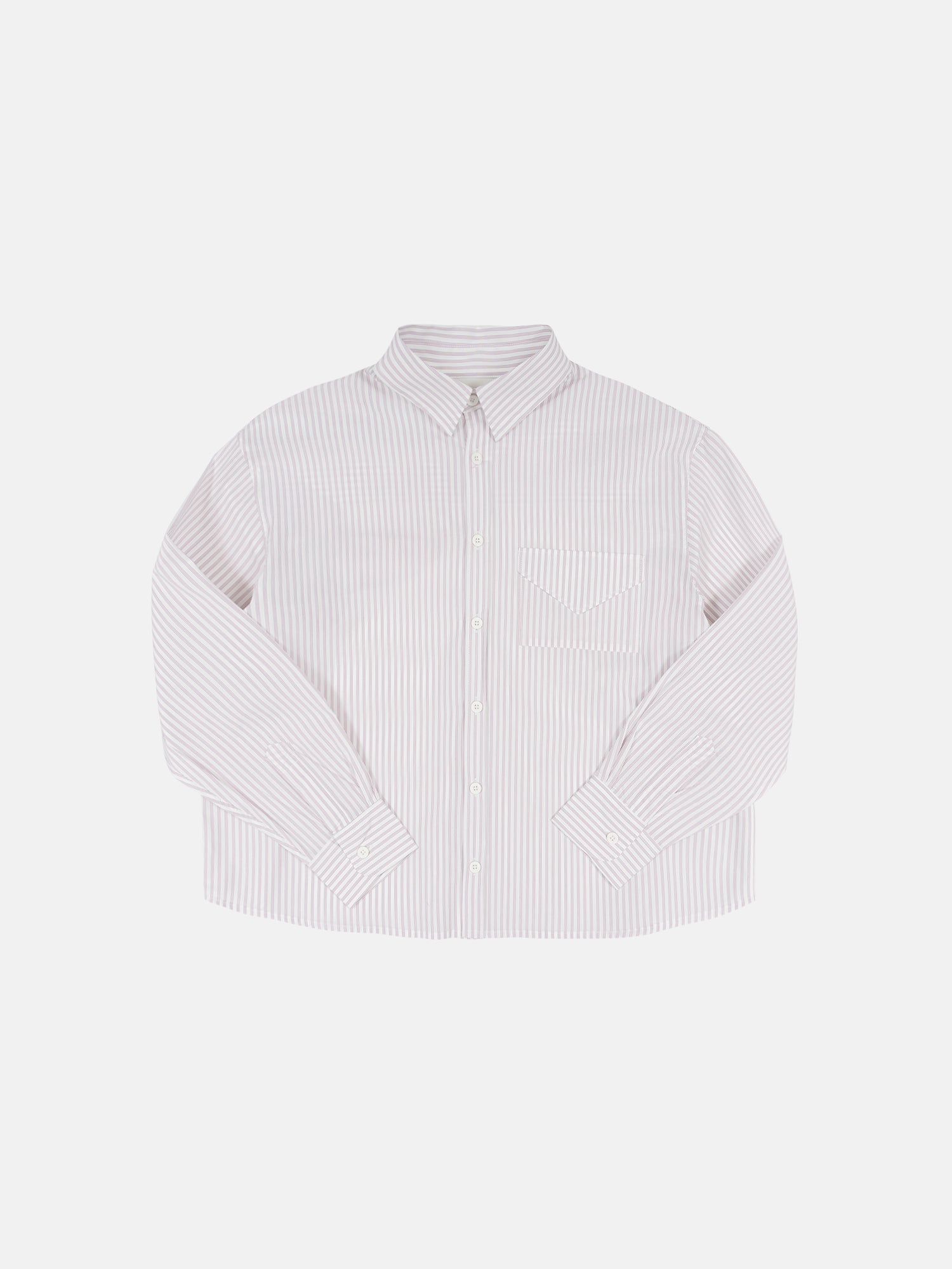 STREIFIGES LEDER SHIRT