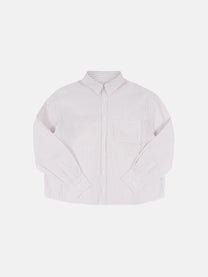 PINSTRIPE LETTER SHIRT