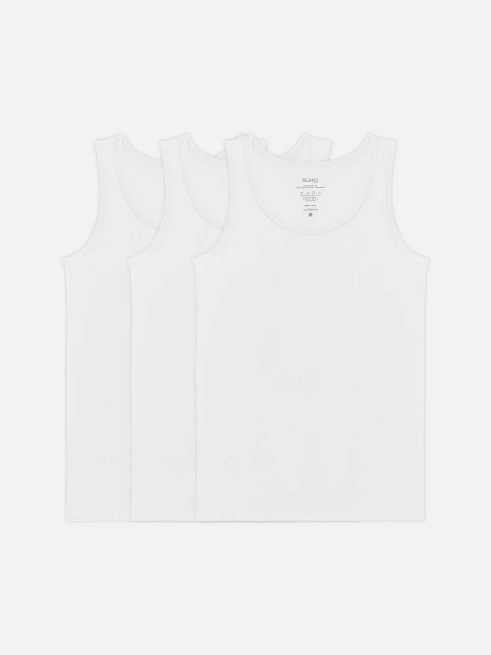 BLANC SMOOTH TANK TOP - 3 PACK